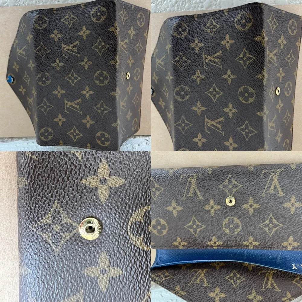 Louis Vuitton Brown Monogram Josephine Wallet